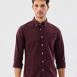Snitch Men Slim Fit Casual Shirt image 2