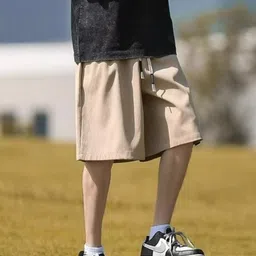 StyleCast Men Relaxed Fit Mid-Rise Cotton Shorts-picture-22