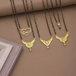 VEMISHTI Gold-Plated Mangalsutra-picture-34