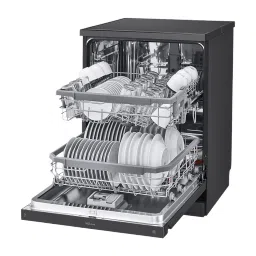 LG DFB424FM 14 Place Settings Free Standing Dishwasher with Inverter Direct Drive (Matt Black) image 5