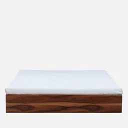 mintwud from pepperfry Maya King Size Bed with Box Storage In Vintage Sheesham Finish image 4