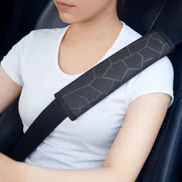 takenick CAR SEAT BELT COVER & SHOULDER PAD COVER UNIVERSAL Seat Belt Cover (Pack of 2) Car Seat Belt-picture-32