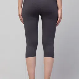 amkrfashion Cotton Lyvra Capri Women Grey Capri image 2