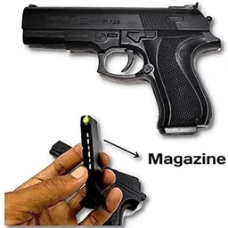 rza PUBG Gun P 621 for kids & Darts With 60 6 mm And 1 Gun key Chain Guns & Darts image 4