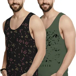tripr Pack of 2 Men Vest image 3