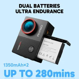 Akaso EK-7000-PRO 4K30fps Action Camera with Touch Screen EIS 131ft Waterproof Underwater Camera Sports and Action Camera image 5