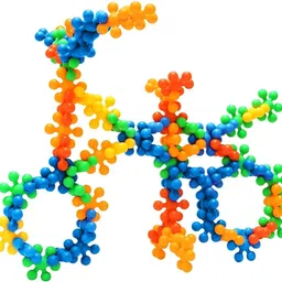 yj enterprise Multicolour star link building blocks image 2