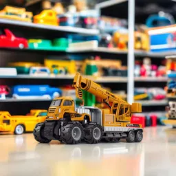 akvanar 1:43 Scale Diecast Toys Set Engineering Construction Toy Truck image 5