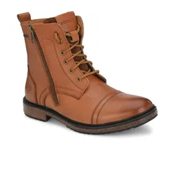 MONDAIN Men Tan Chelsea Boots-picture-17