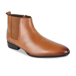 Regal Men Leather Chelsea Boots-image-2