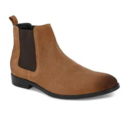 SHENCES Men Comfort-Fit Suede Chelsea Boots-picture-31