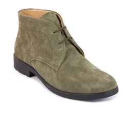 FAUSTO Men Mid-Top Suede Desert Boots image 4