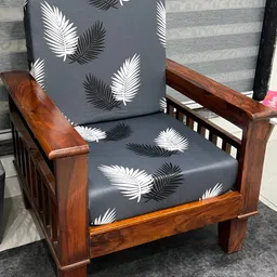 ohello Grey & White 5 PiecesPrinted Sofa Covers image 2