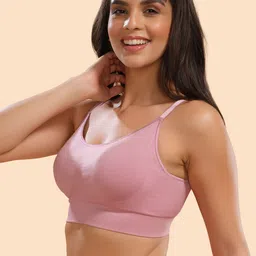 Enamor Padded Full Coverage Non-Wired Seamless Comfort T-shirt Bra F037 image 2