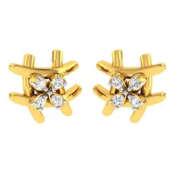 avsar Real Gold Sonali Earring AVE348YB image 1