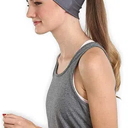 IOGUE Unisex Headband for Cycling and Other Workouts (Grey) Pack of 2 image 4