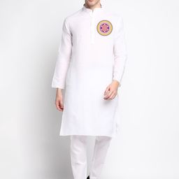 DEVOILER Ethnic Motifs Printed Regular Kurta with Pyjamas-picture-14