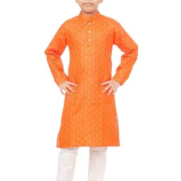 BAESD Boys Pure Cotton Printed Kurta With Pyjamas-picture-19