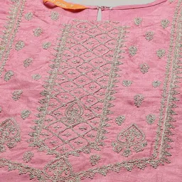 Indo Era Women Ethnic Motif Embroidered Thread Work Kurta With Trousers & Dupatta image 4