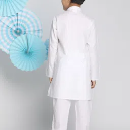 VASTRAMAY Boys Long Sleeves Kurta with Pyjamas image 3