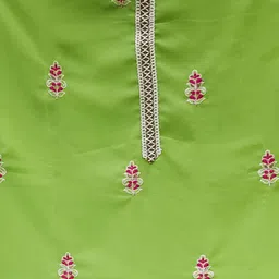 SHADOW & SAINING Floral Embroidered Sequinned Unstitched Dress Material image 3