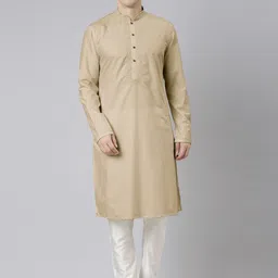 TheEthnic.Co Regular Pure Cotton Kurta with Trousers-picture-27