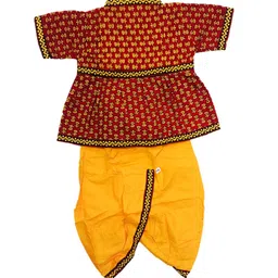 PK HUB Boys Printed Regular Kurta with Dhoti Pants image 3