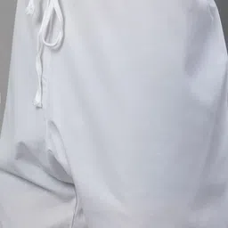 SOJANYA Men Purple Embroidered Regular Pure Cotton Kurta with Churidar image 3