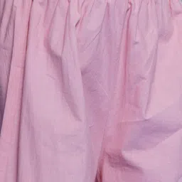 Little Bansi Girls Embroidered Regular Pure Cotton Anarkali Kurta With Palazzos & Dupatta image 4