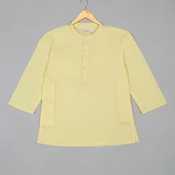 SAKA DESIGNS Boys Regular Pure Cotton Kurta with Pyjamas & Jacket image 5