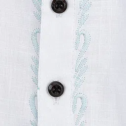 MIMISKU Boys Band Collar Pure Cotton Kurta With Pyjamas image 4