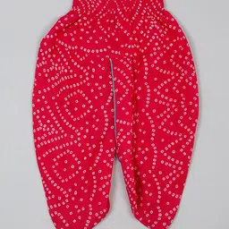 SAKA DESIGNS Boys Bandhani Printed Regular Gotta Patti Pure Cotton Kurta with Dhoti Pants image 3