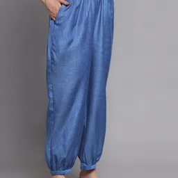 INVAGA FASHION Women Embroidered Regular Mirror Work Kurta with Salwar image 2