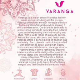 Varanga Ethnic Motifs Embroidered Regular Thread Work Kurta with Trousers & Dupatta image 5