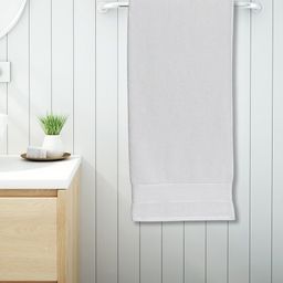 SPACES White Solid 550 GSM Pure Cotton Bath Towel-picture-11