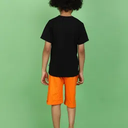 V-Mart Boys Printed Pure Cotton T-shirt With Shorts image 5