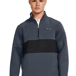 UNDER ARMOUR Storm Daytona Zip Colourblocked Relaxed-Fit T-Shirt-picture-30