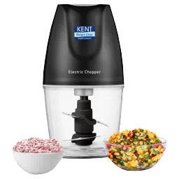 KENT 250 Watt Vegetable Chopper with 2 Blades (Black)-picture-16