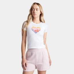 converse Heart T-Shirt women t-shirt-picture-1