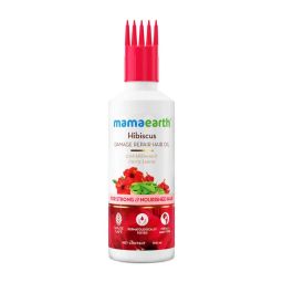 Mamaearth Hibiscus Damage Repair Hair Oil-picture-34