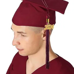 RAJ FANCY DRESSES Unisex Gathered Or Pleated Maxi Dress with Cap And Other Accessories image 2