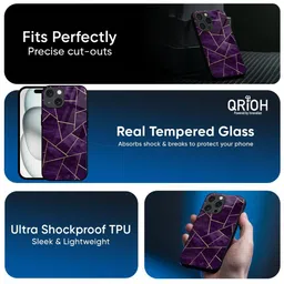 QRIOH Quirky Printed iPhone 12 Back Case Mobile Accessories image 5