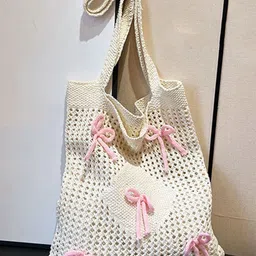 StyleCast x Revolte Women Self Design Shopper Tote Bag-picture-32