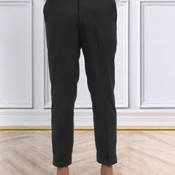 KLOTTHE Men Slim Fit Regular Formal Trouser image 1