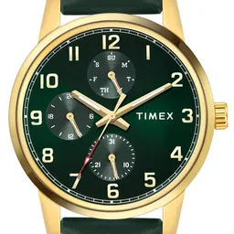 Timex Men Leather Straps Analogue Watch TWEG18907 image 2