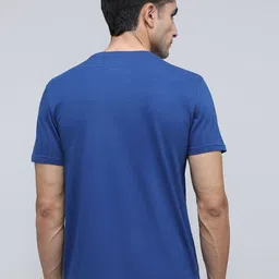 MaverIQ Men Typography Printed Round Neck Cotton T-shirt image 2