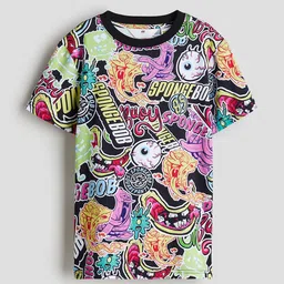 H&M Print-Motif Cotton T-Shirt-picture-40