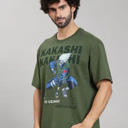 Free Authority Naruto Printed Oversized Tshirt image 2