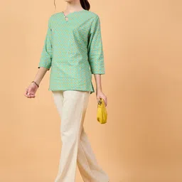 NEESH Print Cotton Top image 1