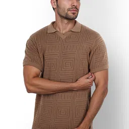 Celio Men Polo Collar Pure Cotton Pockets T-shirt-picture-13